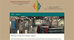 Desktop Screenshot of deepriverdyeing.com
